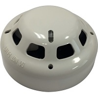 Hochiki SOC-24V Conventional Photoelectric Smoke Detector, 24V DC Low Profile, Ivory
