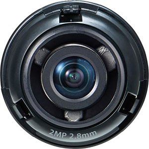 Wisenet SLA-2M2800P - 2.80 mm - f/2 - Fixed Focal Length Lens for M12-mount