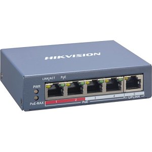 Hikvision 4 Port Fast Ethernet Smart PoE Switch