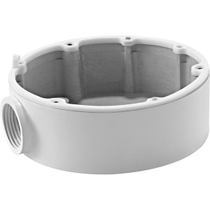 Hikvision DS-1280ZJ-DM18 Junction Box for Dome Cameras, Indoor & Outdoor Use, Load Capacity 4.5kg, White