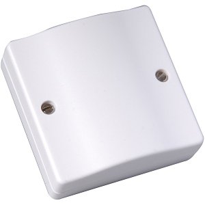CQR JB727 12-Way Microswitch Tamper Junction Box, White