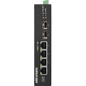 Hikvision DS-3T0506HP-E/HS Pro Series 4-Port Unmanaged Harsh PoE Switch
