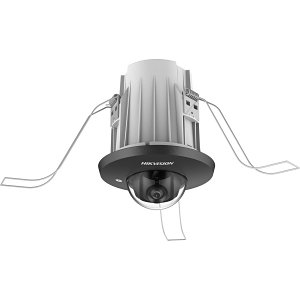 Hikvision DS-2CD2E43G2-U Pro Series AcuSense 4MP In-Ceiling Fixed Mini Dome WDR IP Camera, 2.8mm Lens, White