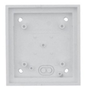 Mobotix MX-OPT-BOX-1-EXT-ON-PW Single Outdoors On Wall Housing Suitable for 1 Module, White