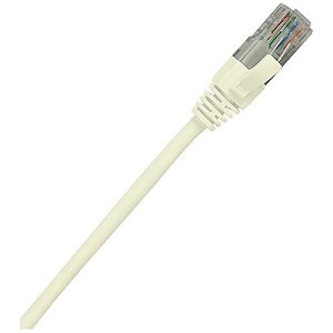 Connectix 003-3NB4-005-02C Magic Patch Series CAT5e Patch Cable, LSOH with Latch Protection Boot, RJ45, UTP, 0.5m, White