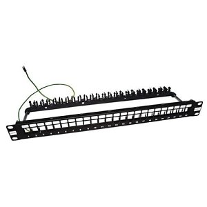 Connectix 009-010-010-05 24-Way Unloaded UTP Keystone Patch Panel