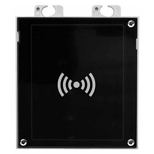 2N 91550942 IP Verso Series RFID Reader with NFC, OR 10m, Supports 13.56 MHz, Black
