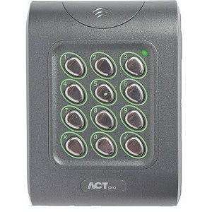 Vanderbilt MF1040e ACTpro Series, Pin Only Reader, IP55, 5-12V DC, Grey