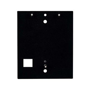 2N IP Verso 1-Module Intercom Backplate, Black