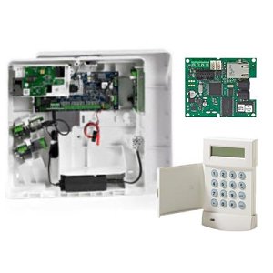 Honeywell C005-E3-K11I FX020 Galaxy Flex-20 Large Alarm Control Panel Includes MK7 Keyprox Keypad and IP Module
