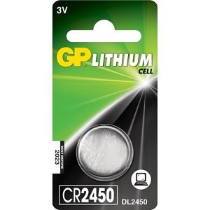 CB Batteri Teknik GP CR2450 C5 Cr2450, 3 V Lithium Battery