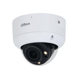 Dahua IPC-HDBW5449R1-ZE-LED Wizmind Series, IP67 4MP 2.7-12mm Motorized Varifocal Lens, IP Dome Camera, White