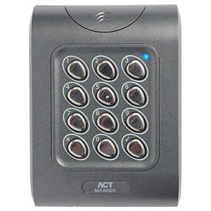 Vanderbilt MF1050e ACTpro Series, Proximity Reader with Keypad, IP67 Surface and Flush Mount, Supports MIFARE ISO 14443A