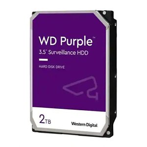 WD WD22PURZ WD Purple Series, 2TB 3.5" Hard Drive, SATA 6GB 5400RPM 256MB Cache, Supports up to 64 HD Cameras