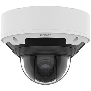 Hanwha XNV-8083RZ Wisenet X Series 6MP AI IR Vandal Dome IP Camera, 4.4-9.3mm Lens