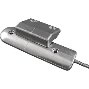 CQR RS002-ALI Double Pole Heavy Duty Roller Shutter Magnetic Door Contact, Grade 2, Aluminium