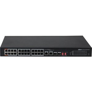 Dahua PFS3226-24ET-240 Desktop , 26-Port Unmanaged 2-Layer PoE Switch, 24 Ч RJ45 10-100M, 240W