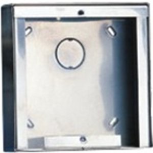 Comelit PAC 3316-1 Powercom Series, 1-Module Surface Mount Housing, Stainless Steel