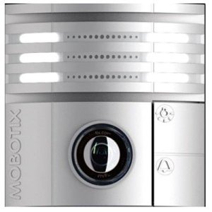 Mobotix MX-T26B-6D016-S 6MP Hemispheric IP Door Station Camera with Moonlight Sensor (Day), Silver