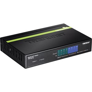 TRENDnet TPE-TG44G 8-Port Gigabit PoE+ Switch, 16Gbps