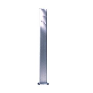 Comelit PAC 3640-1 Ikall Metal Series, 117cm Entrance Panel Mounting Column for 1-Module, includes Rain Shield, Floor-Mounted Base and Bolts