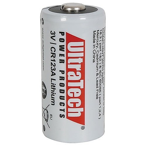 UltraTech CR123A Battery, 3V,