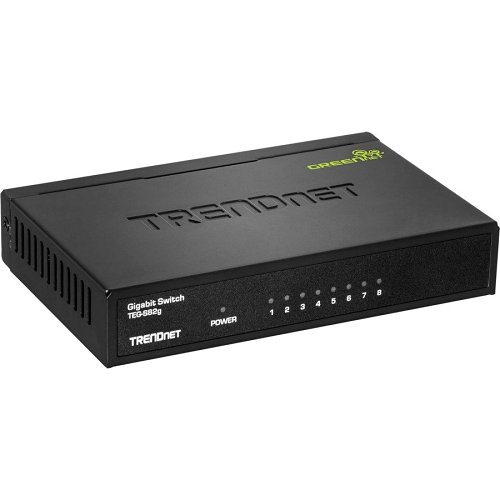 TRENDnet TEG-S82G 8-Port Gigabit Greennet Switch with Metal Case