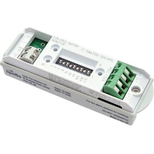 Apollo PP2563 XP95 Series Intelligent DIN-Rail Switch Monitor Module