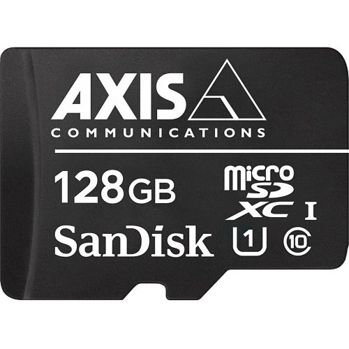 AXIS 01491-001 128GB High Endurance Micro SDXC Card for Surveillance Cameras