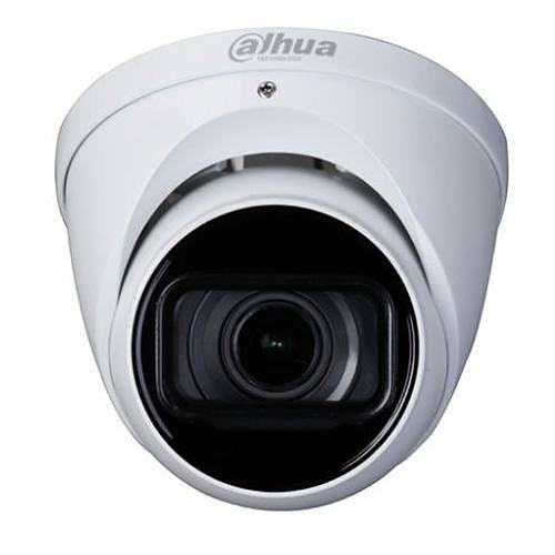 Dahua HAC-HDW2501T-Z-A Pro Series, 5MP Starlight, 2.7–13.5mm Motorized Lens, IP67, HDCVI IR Turret Camera, White
