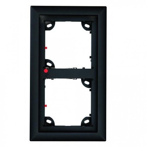 Mobotix MX-OPT-FRAME-2-EXT-BL External Mounting Double Frame, Black