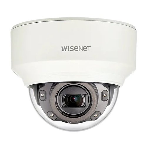 Hanwha XND-6080 Wisenet X Series, WDR 2MP 2.8-12mm Motorized Varifocal Lens, IP Dome Camera, White