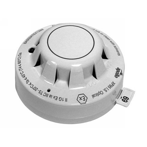Apollo 55000-640APO XP95 Series Intrinsically Safe Optical Smoke Detector, White