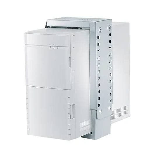 Neomounts CPU-D100WHITE Under Desk and On Wall PC Mount, Suitable PC Dimensions Height 30 to 53 cm Width 8 to 22 cm, White