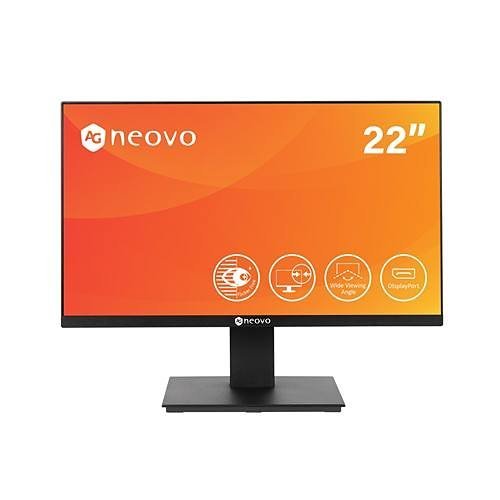 AG Neovo LA-2202 LA Series, 22" 1080p Full HD LCD Monitor with LED Backlight and 1W Speaker