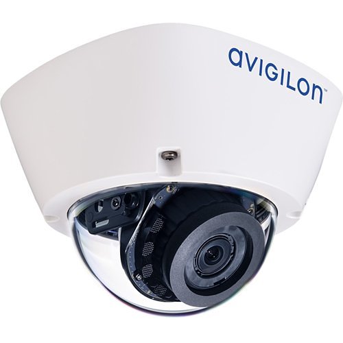 Avigilon 2.0C-H5A-D1-IR H5A-Series 2MP IR Dome Camera, 3.3-9mm Varifocal Lens, White