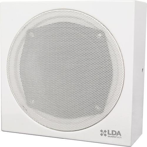 LDA Audio Tech DS-60TN 5" Surface Speaker for 70/100V Voice Evacuation, EN54-24, White