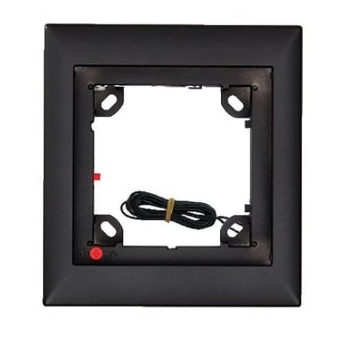 Mobotix MX-OPT-FRAME-1-EXT-BL External Mounting Single Frame, Black