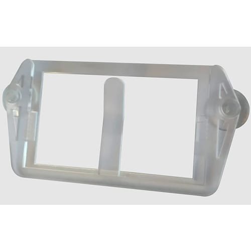 HID WSHLDMT-CLR Car Windshield Mount Tag Card Holder, 10-Pack, Clear