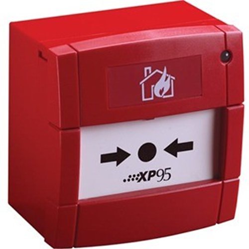 Apollo 55100-908APO XP95 Series Isolating Manual Call Point, EN 54-11 Certified, Red