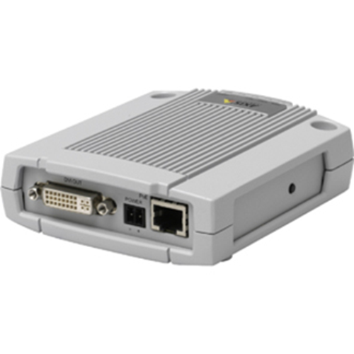 AXIS P7701 Video-dekoder - Ekstern - 1280 x 720 - 30 fps - NTSC, PAL - DVI - Sammensat video - Lydudgang