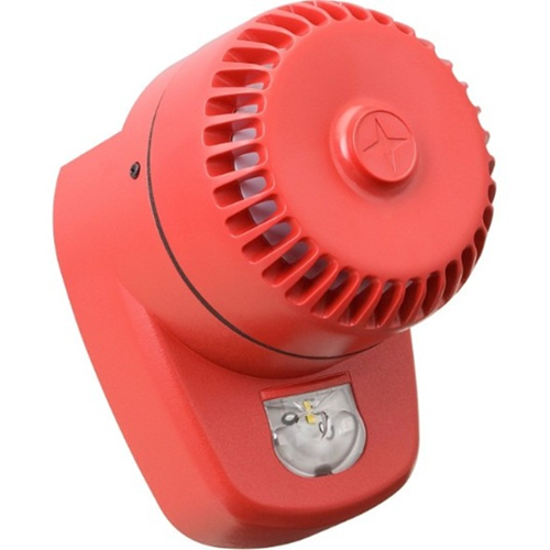 Eaton RoLP LX Security Alarm - 60 V DC - 102 dB(A) - Hørbar, Visuelt - Rød, Rød