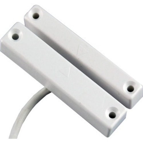 CQR SC513 Kabel Magnetkontakt - SPST (N.O.) - 20 mm Gap - Til Dør - Overflademontering - Hvid