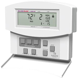 Winland EnviroAlert EA200-12 Digital Vejrstation - Hvid - LCD - Temperatur, Fugtighed - Vægmontering, Overflademontering