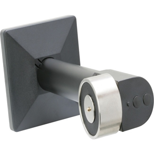 Eaton Elektromagnetisk dørholder - Vægmontering, alarmknap, Fjederudløser - Stål, Aluminum - Black