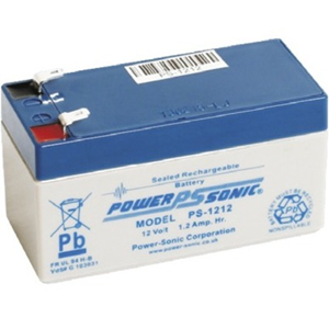 Power Sonic PS-1212 Batteri - Blysyre - Genopladelige batterier - 12 V DC - 1200 mAh