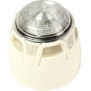 Notifier ENscape Horn/blinklys - Rød, Rød - 102,7 dB(A) - Hørbar, Visuelt - Vægmontering, Kan monteres på loftet - Hvid, Klar, Klar