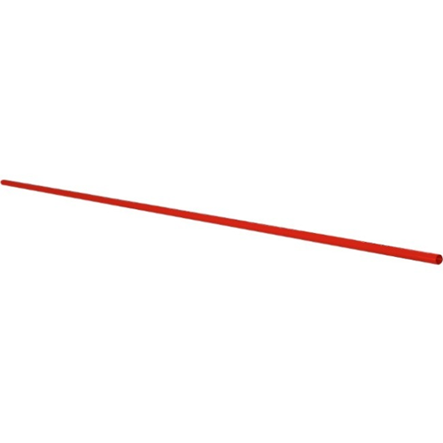 Bisson rør - Rød - 25 mm x 300 mm - Acrylonitrilbutadienstyren (ABS)