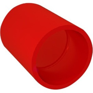 Bisson - Rød - 25 mm x 41 mm - Acrylonitrilbutadienstyren (ABS)
