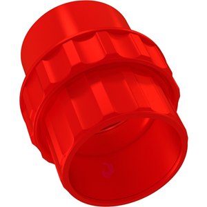 Bisson - Rød - 25 mm x 48 mm - Acrylonitrilbutadienstyren (ABS)